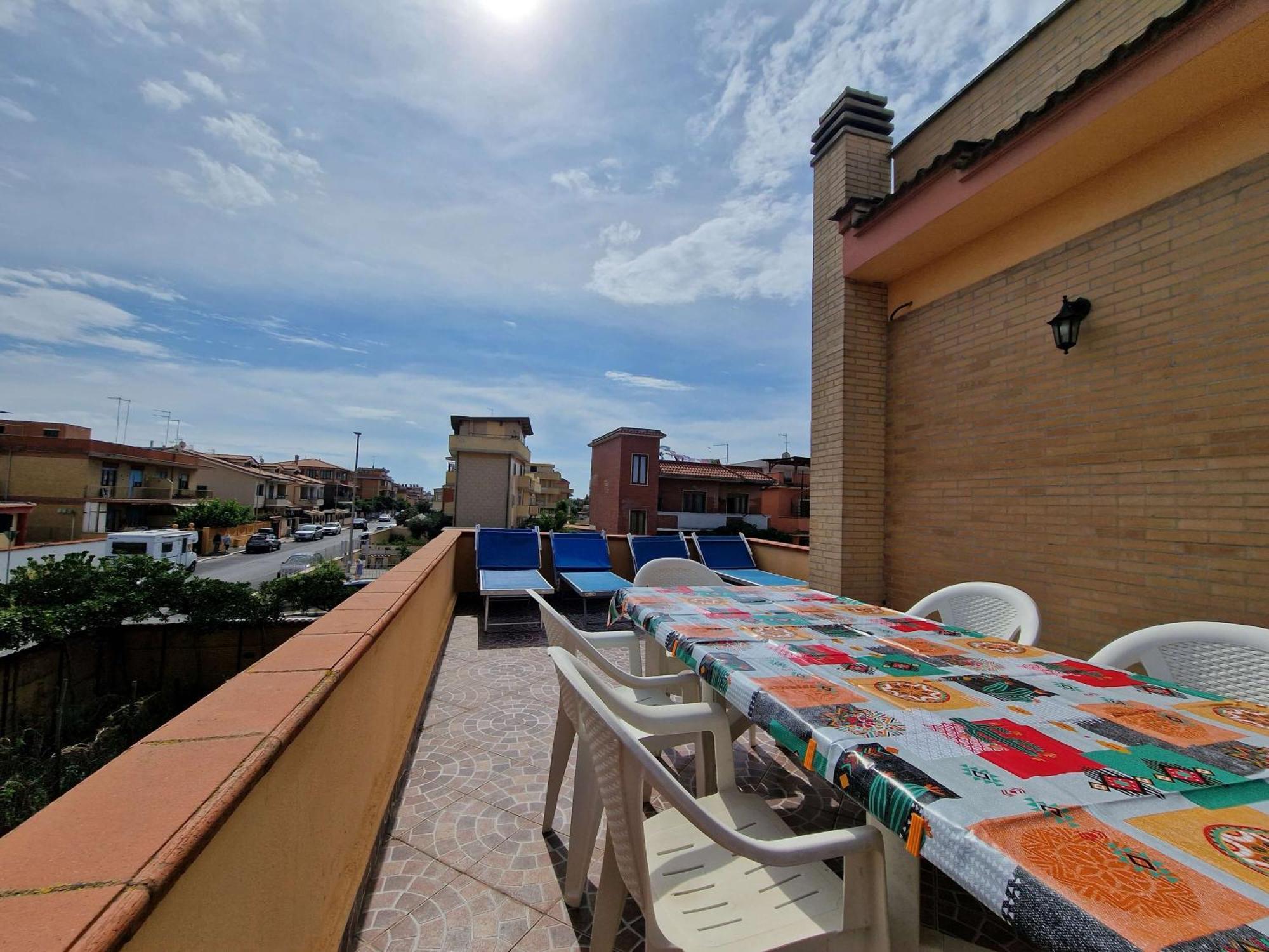 Vista Mare House Lägenhet Fiumicino Exteriör bild